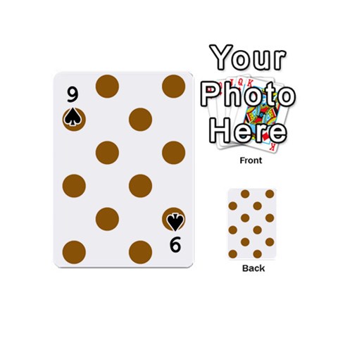 Polka Dots Front - Spade9