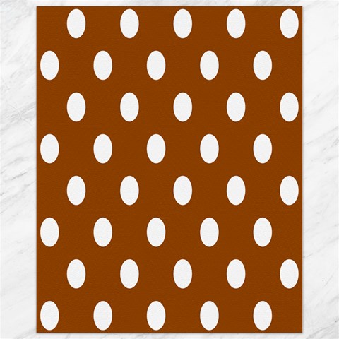 Polka Dots 10.95 x13.48  Canvas - 1