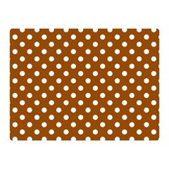 Polka Dots 35 x27  Blanket Back