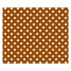 Polka Dots 50 x40  Blanket Back