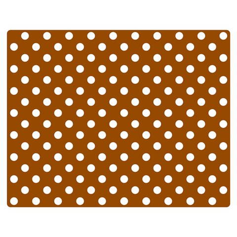 Polka Dots 60 x50  Blanket Front