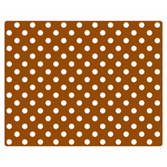 Polka Dots 60 x50  Blanket Back