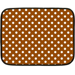Polka Dots 35 x27  Blanket Back