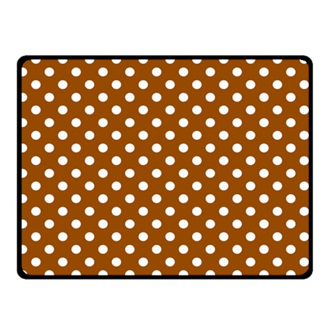 Polka Dots 45 x34  Blanket Front