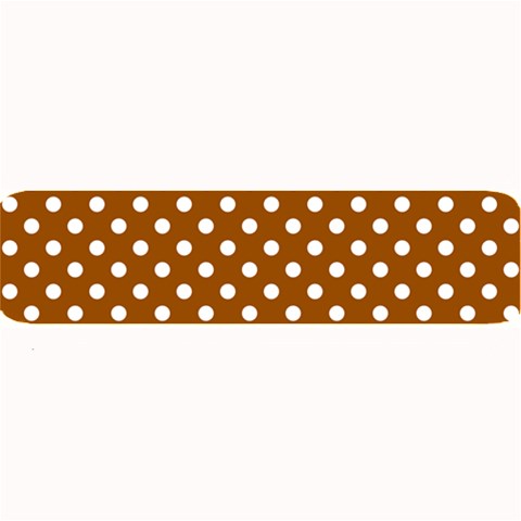 Polka Dots 32 x8.5  Bar Mat