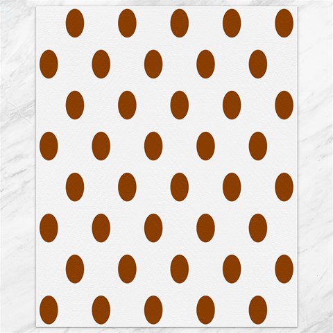Polka Dots 10.95 x13.48  Canvas - 1
