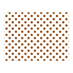 Polka Dots 35 x27  Blanket Back