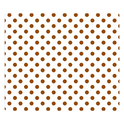 Polka Dots 50 x40  Blanket Front
