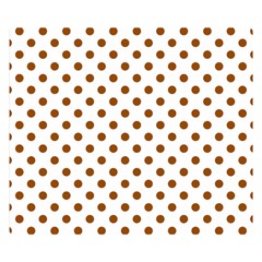 Polka Dots 50 x40  Blanket Back