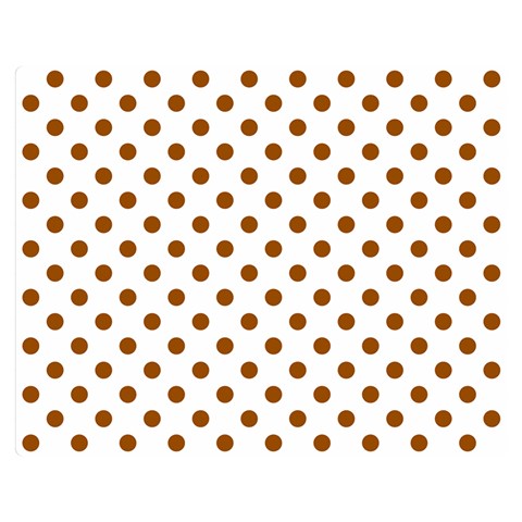 Polka Dots 60 x50  Blanket Front