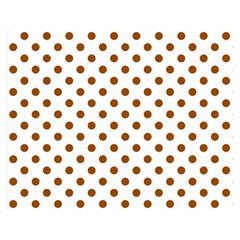 Polka Dots 60 x50  Blanket Back