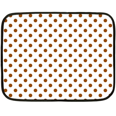 Polka Dots 35 x27  Blanket Front