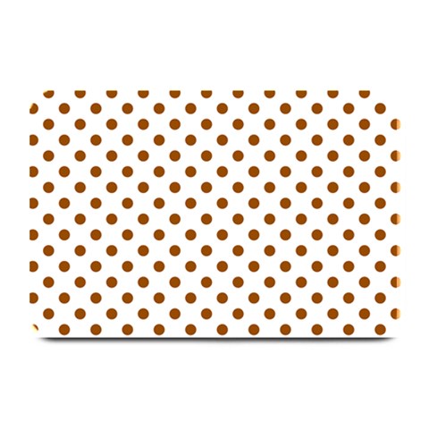 Polka Dots 18 x12  Plate Mat