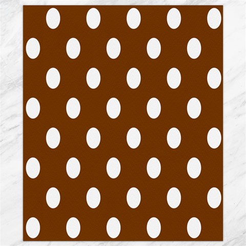 Polka Dots 8.15 x9.66  Canvas - 1