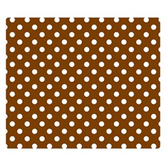 Polka Dots 50 x40  Blanket Back