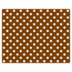 Polka Dots 60 x50  Blanket Back