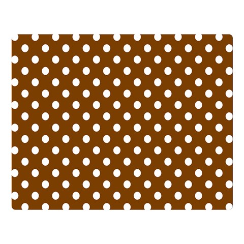 Polka Dots 80 x60  Blanket Front