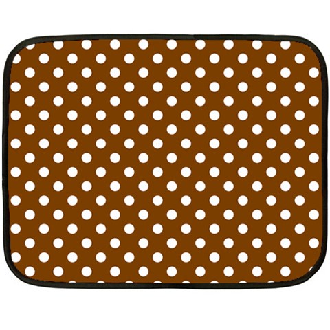 Polka Dots 35 x27  Blanket Front