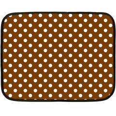 Polka Dots 35 x27  Blanket Back