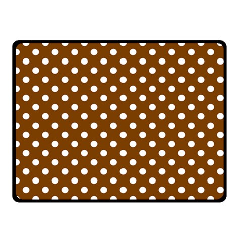 Polka Dots 45 x34  Blanket Back