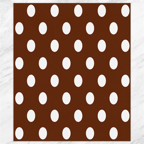 Polka Dots 8.15 x9.66  Canvas - 1