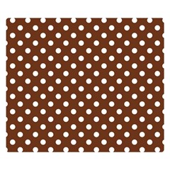Polka Dots 50 x40  Blanket Back