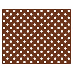 Polka Dots 60 x50  Blanket Back