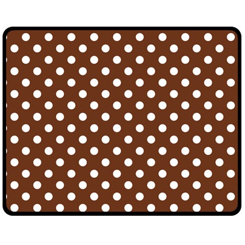 Polka Dots 60 x50  Blanket Front