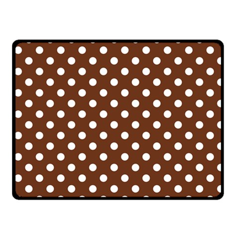 Polka Dots 50 x40  Blanket Front