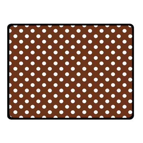 Polka Dots 45 x34  Blanket Front