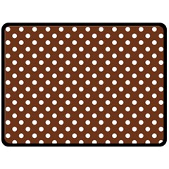 Polka Dots 80 x60  Blanket Back