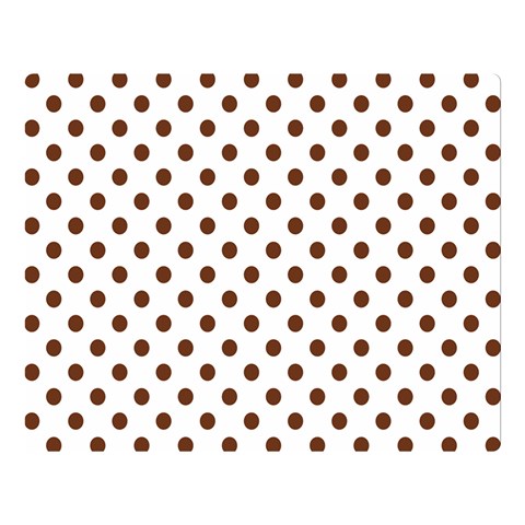 Polka Dots 80 x60  Blanket Front