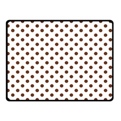 Polka Dots 45 x34  Blanket Back