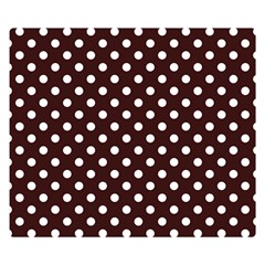 Polka Dots 50 x40  Blanket Back