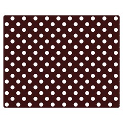 Polka Dots 60 x50  Blanket Front
