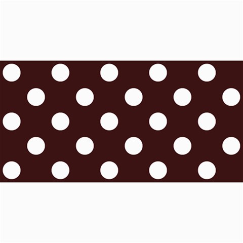 Polka Dots 8 x4  Photo Card - 1
