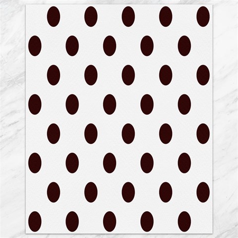 Polka Dots 10.95 x13.48  Canvas - 1