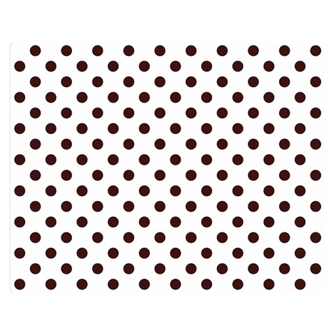 Polka Dots 60 x50  Blanket Front