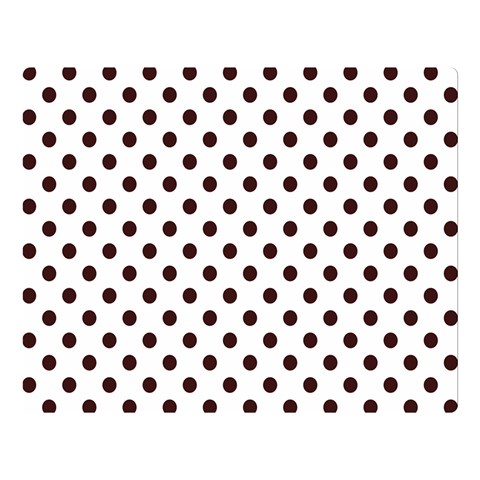 Polka Dots 80 x60  Blanket Front