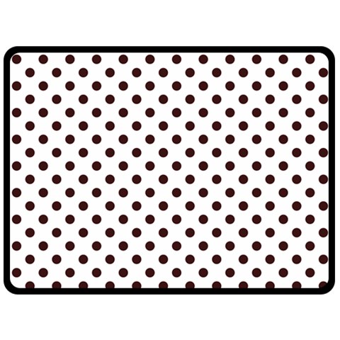 Polka Dots 80 x60  Blanket Front