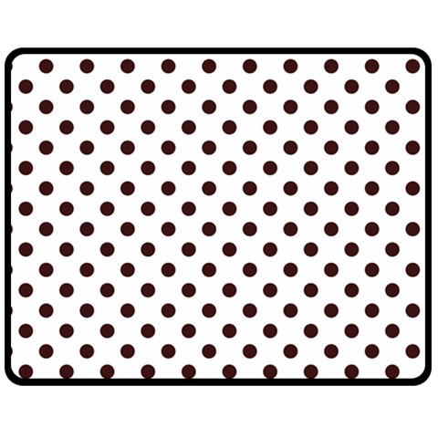 Polka Dots 60 x50  Blanket Front