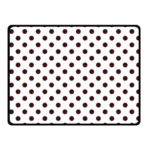 Polka Dots 50 x40  Blanket Front