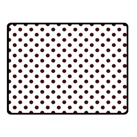 Polka Dots 45 x34  Blanket Front