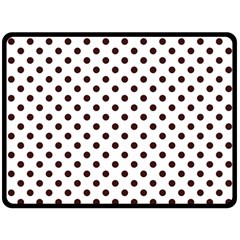 Polka Dots 80 x60  Blanket Back