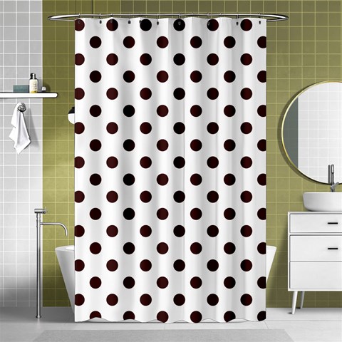 Polka Dots Curtain(48  X 72 ) - 42.18 x64.8  Curtain(48  X 72 )