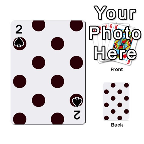 Polka Dots Front - Spade2