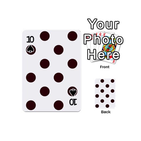 Polka Dots Front - Spade10
