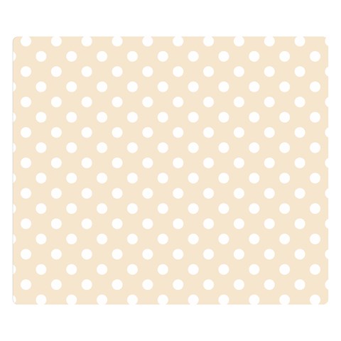 Polka Dots 50 x40  Blanket Front