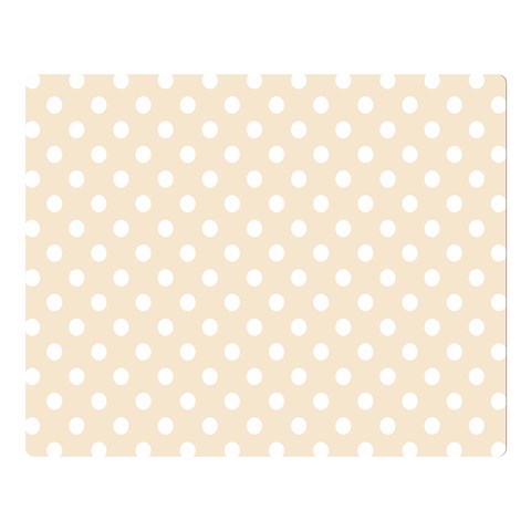 Polka Dots 80 x60  Blanket Front