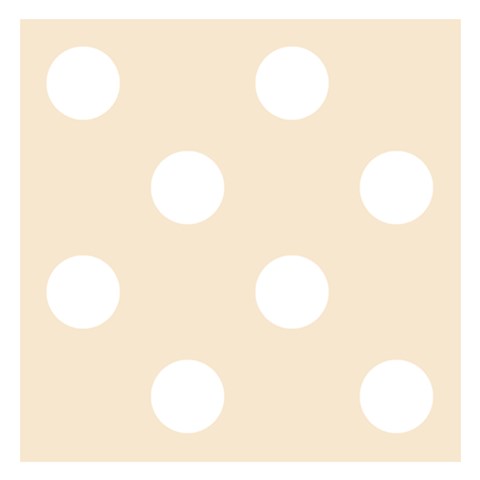 Polka Dots 3.75 x3.75  Memopad